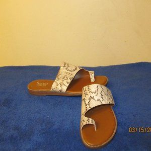 Franco Sarto Snakeskin Sandals NWOT